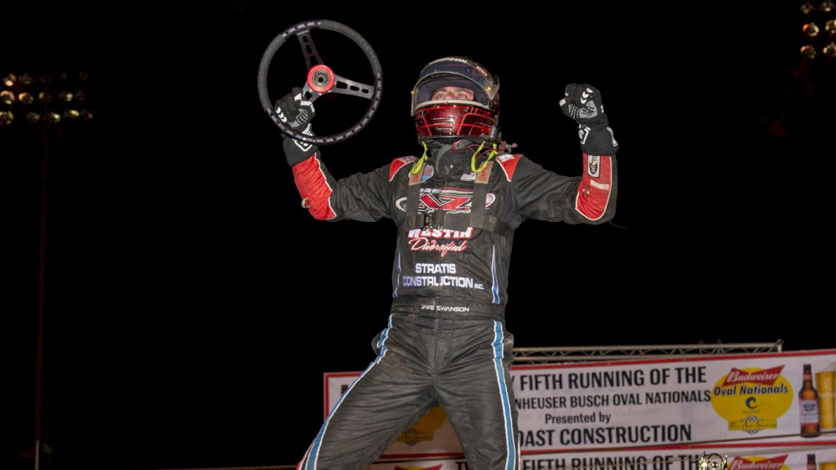 Swanson's Last Lap Pass Nets Oval Nats Opener