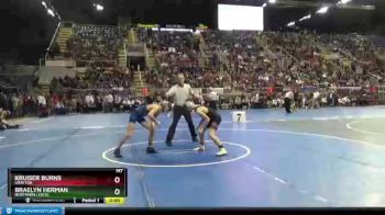 113 lbs Champ. Round 1 - Braelyn Herman, Northern Lights vs Kruiser Burns, Grafton