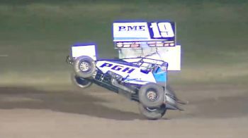 Colby Thornhill's Challenge For The Lead Ends In Disaster At Stockton
