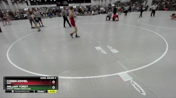 120 lbs Cons. Round 4 - Corbin Kimmel, Ohio vs William Yordy, Haines Trained Wrestling