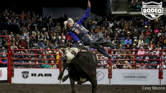 Huge Scores Highlight Third Night At 2021 Canadian Finals Rodeo