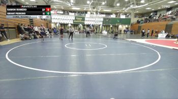 150 lbs Cons. Round 2 - Ramon Romero, Esperanza vs Grant Perkins, University City
