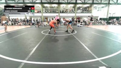 137-140 lbs Quarterfinal - Jayden Hernandez, Z Club vs James Howard, STL Warrior