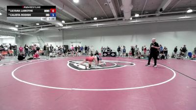 Champ. Round 3 - Lilyana Lamothe, Mat Demon Wrestling Club vs Calista Rodish, Ubasa Wrestling Academy