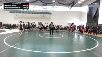 138 lbs Round Of 16 - Kenneth Hoyos, Masuk vs Trevin Guardarrama, Bristol Eastern
