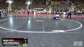 1A-4A 138 Cons. Semi - James Andrew Ingalls, Montgomery Catholic Prep School vs Braden Driver, Ranburne