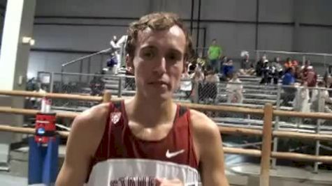Chris Derrick breaks thru to challenge NCAA record holder at NCAA Indoor 2012