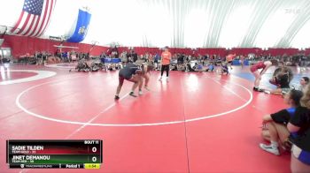 170 lbs Round 4 (6 Team) - Sadie Tilden, Team Gold vs Jinet Demanou, Team Red