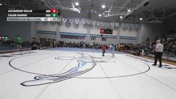 215 lbs Quarters & 1st Wb (16 Team) - Caleb Gaskin, Camden County vs Jacqueese Willis, Archer