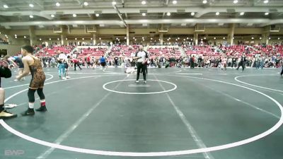 76 lbs Champ. Round 1 - Bennett Stohs, Council Grove vs Bentley Churape, Ridge