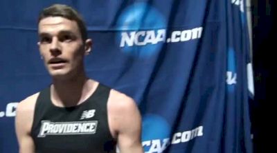 David McCarthy Post Race Mile Finals, tactically sound, didn't have the gears at NCAA Indoor NCAA Champs 2012