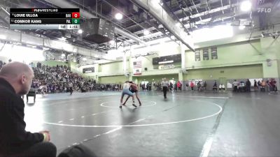 144 lbs Champ. Round 1 - Connor Kang, Palisades vs Louie Ulloa, BANNING