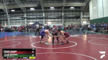 149 lbs Champ. Round 1 - Caleb Seyfried, Williams College vs Ethan Tanner, Norwich University