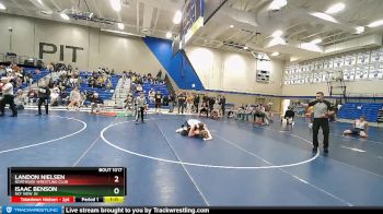 150 lbs 5th Place Match - Isaac Benson, Sky View JH vs Landon Nielsen, Northside Wrestling Club