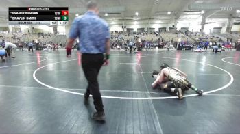 110 lbs 5th Place Match - Evan Lonergan, Team Clarksville TCWC vs Braylin Smith, McMinn Tribe