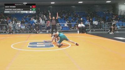 113 lbs Round Of 128 - Jack Yetzer, VA vs Santino Pascarella, NY