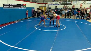 235 lbs Round 3 - Kaitlynn Brownrigg, American Leadership Academy - Anthem South vs Marrion Vega, Coolidge High School