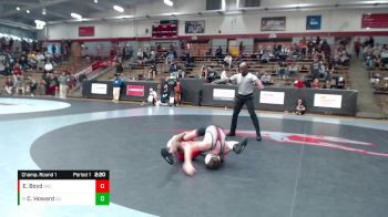 125 lbs Champ. Round 1 - Caden Howard, Drury vs Elijah Boyd, Belmont Abbey