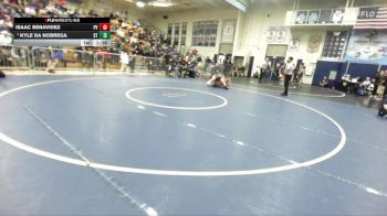 144 lbs Champ. Round 3 - Kyle Da Nobrega, South Torrance vs Isaac Benavidez, Paloma Valley