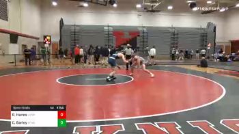 189 lbs Semifinal - Russ Hanes, Hempfield vs Colt Barley, Penn Manor