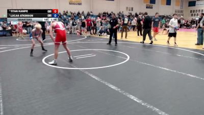 113 lbs Quarters - Titan Kampe, Cougar Wrestling Club vs Lucas Atkinson, Cougar Wrestling Club