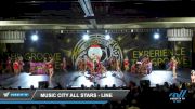 Music City All Stars - Line [2022 Youth - Variety] 2022 One Up Nashville Grand Nationals DI/DII