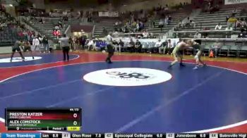 4A 113 lbs Quarterfinal - Preston Katzer, Shiloh Christian vs Alex Comstock, Southside Batesville