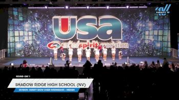 Shadow Ridge High School (NV) [2024 Varsity Show Cheer Intermediate -- Medium Day 1] 2024 USA Spirit Nationals/Collegiate Champs/Jr. Nats