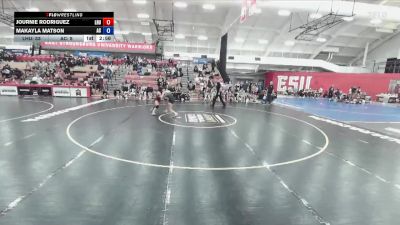 117 lbs Round 5 (12 Team) - Makayla Matson, Adrian College vs Journie Rodriguez, Lock Haven University