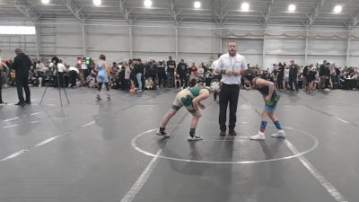 90 lbs Round 2 (6 Team) - Levi Butcher, Rising Kingz vs Miles Wehr, Shamrock WC