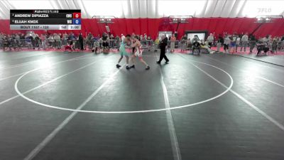 120 lbs Round 4 - Andrew DiPiazza, Kaukauna Wrestling Club vs Elijah Knox, Wisconsin