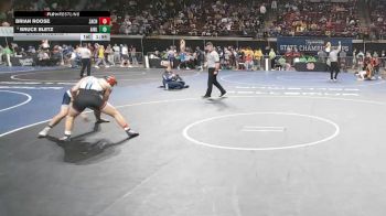 D 1 150 lbs Champ. Round 1 - Brian Roose, Zachary vs Bruce Bletz, Airline