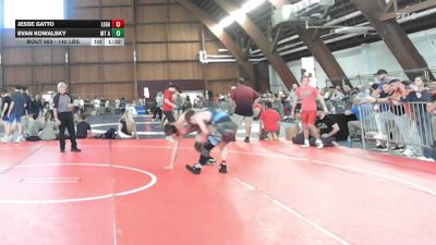 140 lbs 3rd Place - Jesse Gatto, Legacy Dragons vs Evan Kowalsky, Mt Ararat Hs