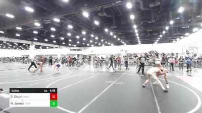 102 lbs Quarterfinal - Grant Dixon, Oakdale, Wrestling vs Noah Jurado, Desert Dogs WC