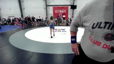 49 kg Semifinal - Amelia Murphy, Wyoming Seminary vs Sarissa Tucker, Virginia Blue