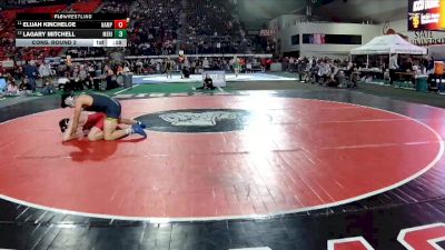 6A 190 lbs Cons. Round 2 - Elijah Kincheloe, Nampa vs LaGary Mitchell, Meridian