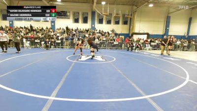 145 lbs Consi Of 8 #2 - Hayden Delrosario Rodrigues, Ludlow vs Naomi Herrera, Excel Academy