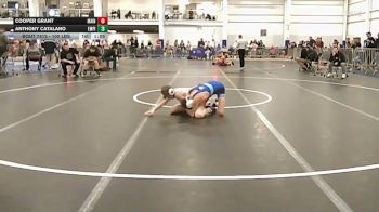 100 lbs Quarterfinal - Cooper Grant, Maine Hammahs vs Anthony Catalano, Empire Wr Ac