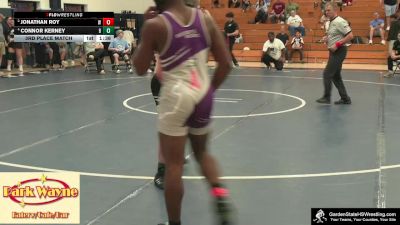 Boys-152 lbs 3rd Place Match - Connor Kerney, Brower`s Brawlers vs Jonathan Roy, Wilson`s Wildcats