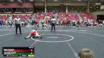 60 lbs Round 1 (6 Team) - Max StJohn, Greater Heights vs Snyder Kurtz, SlyFox Silver