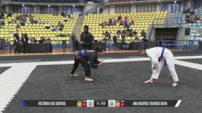 Ana Beatriz Tavares Silva vs VICTORIA VAZ SANTOS 2026 CBJJE International BJJ Championships