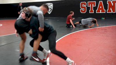 Shane Griffith And Nick Stemmet Drill Before Monumental Okie State Dual