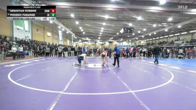 165 lbs Round Of 32 - Sebastian Robbins, Cranston West vs Phoenix Paradise, South Kingstown