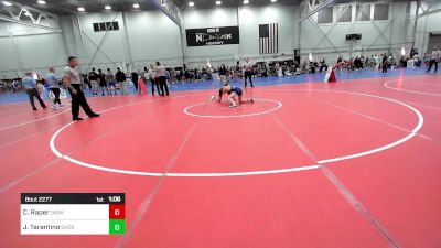 90 lbs Final - Carson Raper, Darkhorse Wrestling vs John Tarantino, Shore Thing Wrestling Club