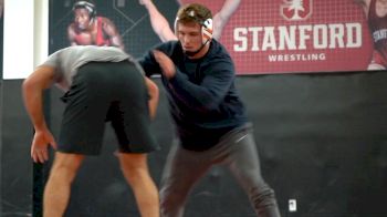 Travis Wittlake Works On Handfighting In Preparation For Showdown With Shane Griffith