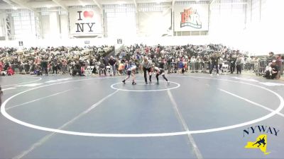 71 lbs Cons. Round 2 - Danielsen Gibeau, Warrior Warehouse Wrestling vs Rhett Conti, Club Not Listed