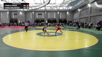 114 lbs Round Of 16 - Sybella Landrie, Berlin vs Angela Dellorusso, Staples