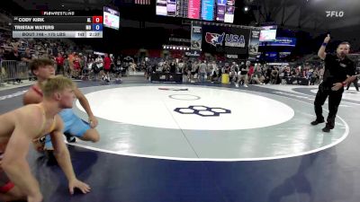 175 lbs Champ. Rd Of 128 - Cody Kirk, AL vs Tristan Waters, MO