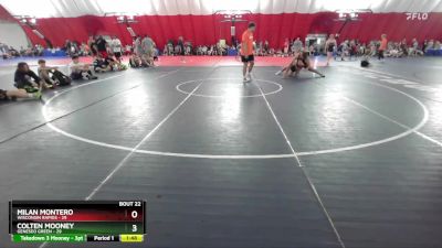 215 lbs Semis & Wb (16 Team) - Colten Mooney, Geneseo Green vs Milan Montero, Wisconsin Rapids