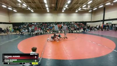 132D Round 3 - Evan Barker, Tongue River vs Michael Hughes, Laurel